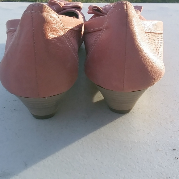Shoes - Tamaris slip on Leather Pink size 40